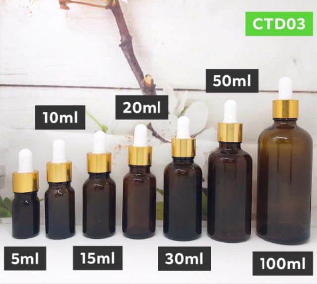 Chiết serum, tế bào gốc 5ml đến 100ml