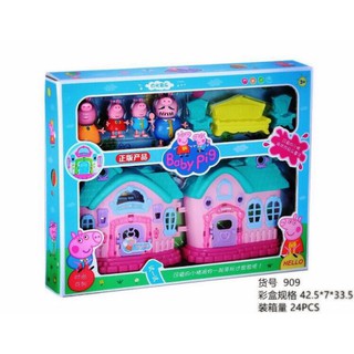 Hộp đồ chơi Lâu đài Peppapig 909
