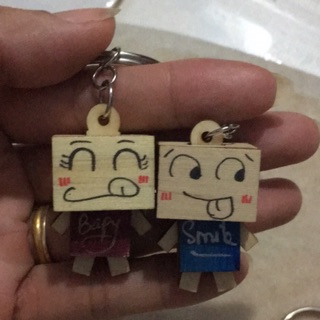 Móc khoá gỗ Danbo