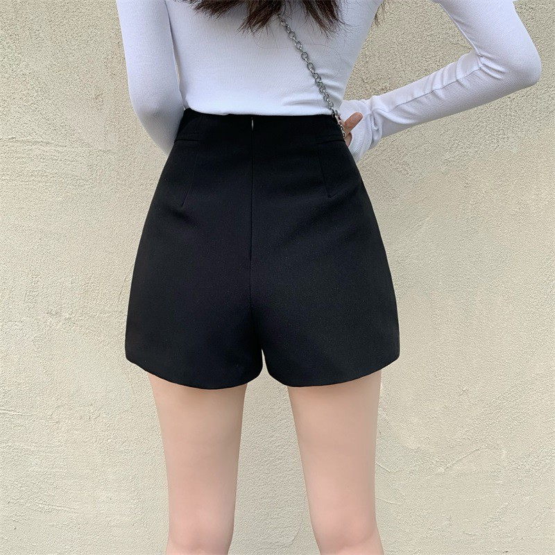 Quần short nữ lưng cao, quần đùi nữ ống rộng 4 khuy 31 September mã M1 | BigBuy360 - bigbuy360.vn