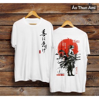 ⚡️FREESHIP⚡️Áo Thun In 2 Mặt Hình Roronoa Zoro Cực Đẹp - One Piece