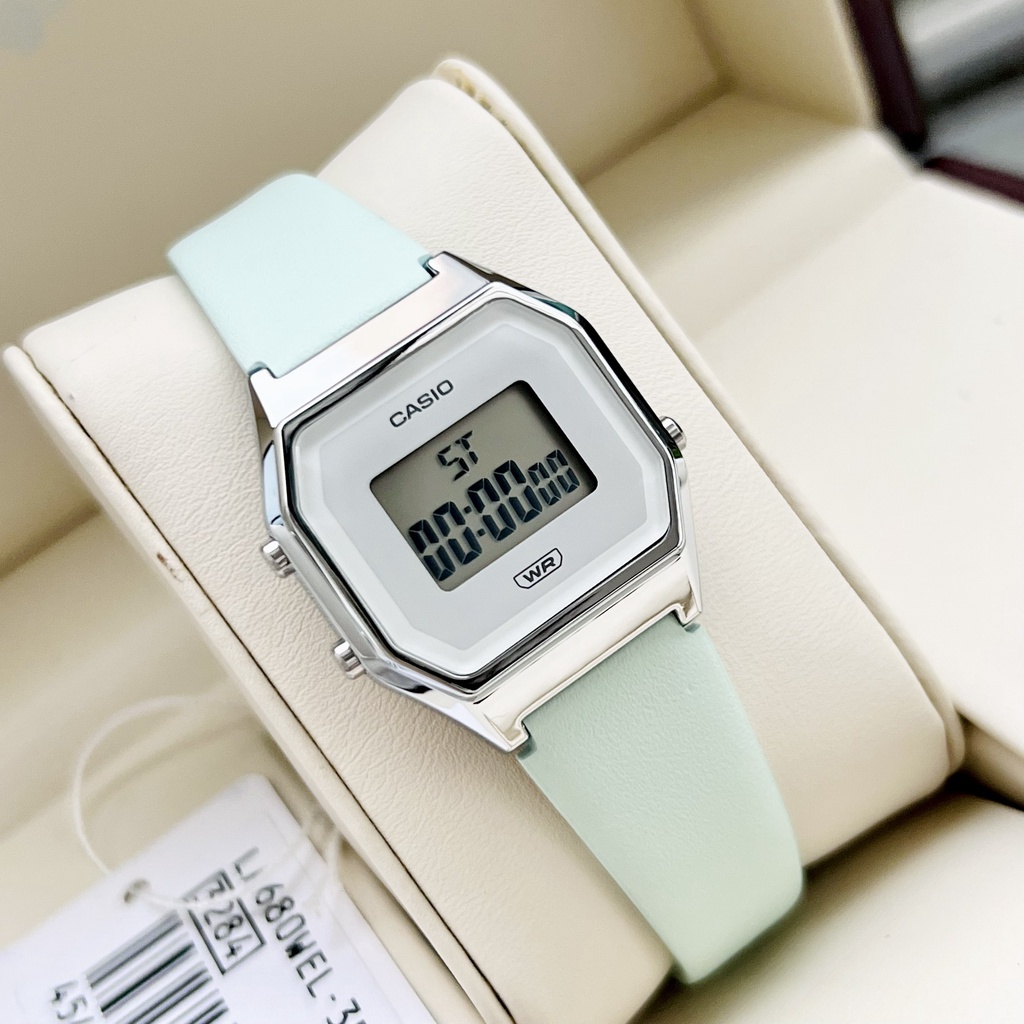 Đồng hồ Nữ Casio LA680 dây da - LA680WEL, LA680WEGL - Mẫu mới 2022