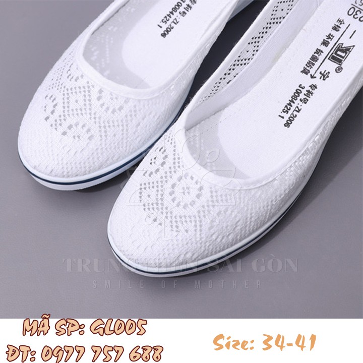 Giày đi bộ bệt lưới thoáng mát size lớn 41 cho mẹ GL005 | BigBuy360 - bigbuy360.vn