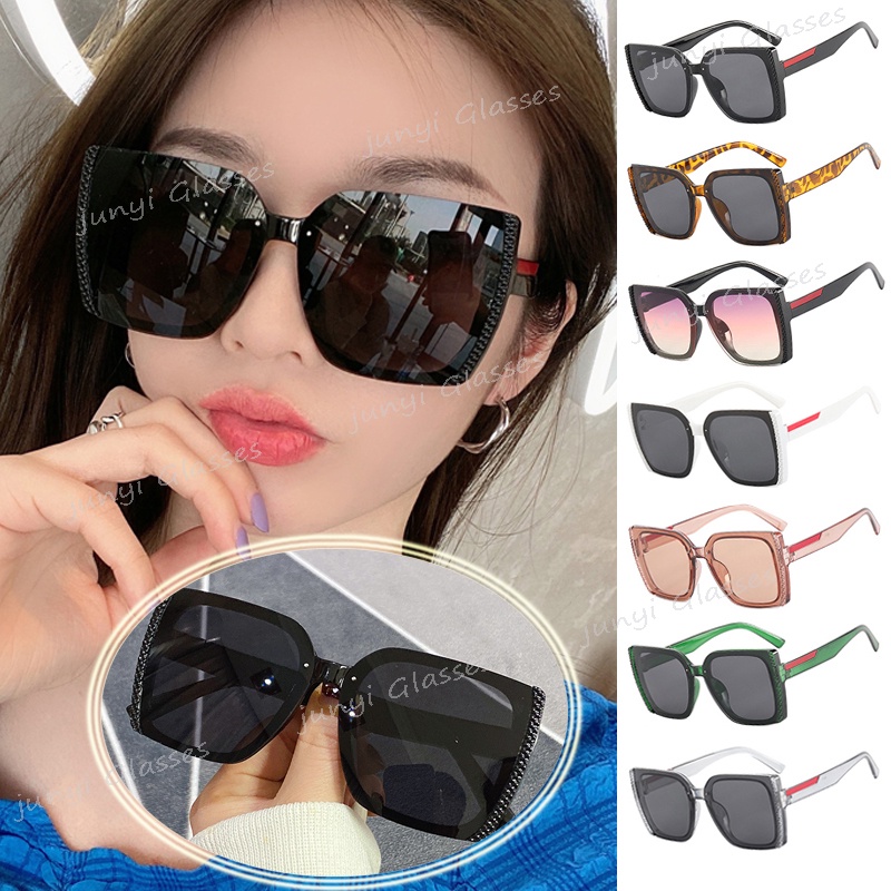 Kính Mát Gọng Vuông Chống Tia UV Thời Trang