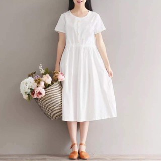 ĐẦM BABYDOLL NÚT THẮT EO