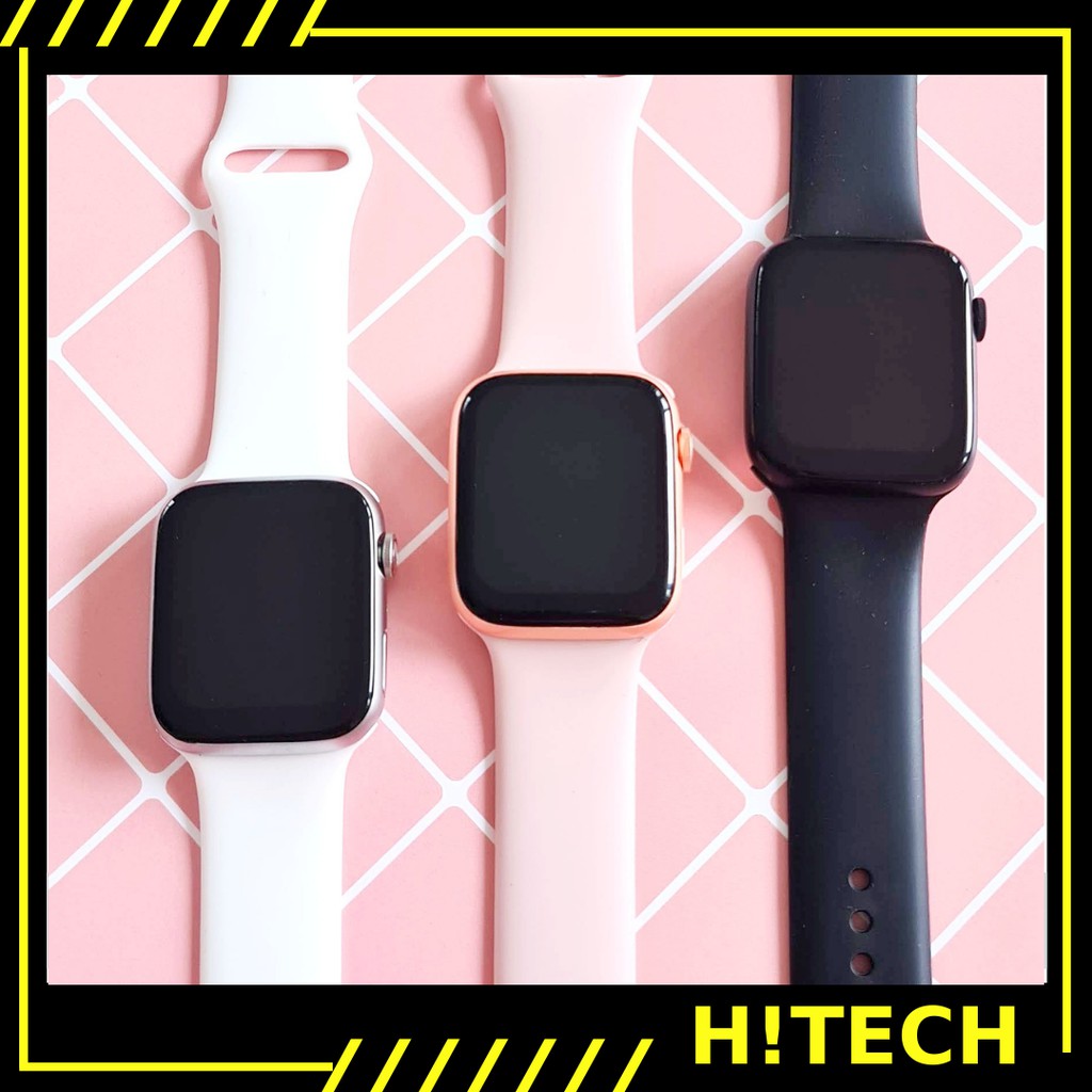 [Mã 44ELSALE2 giảm 7% đơn 300K] Đồng hồ thông minh Series 6smart watch giao diện tổ ong nghe gọi, núm xoay, thay ảnh