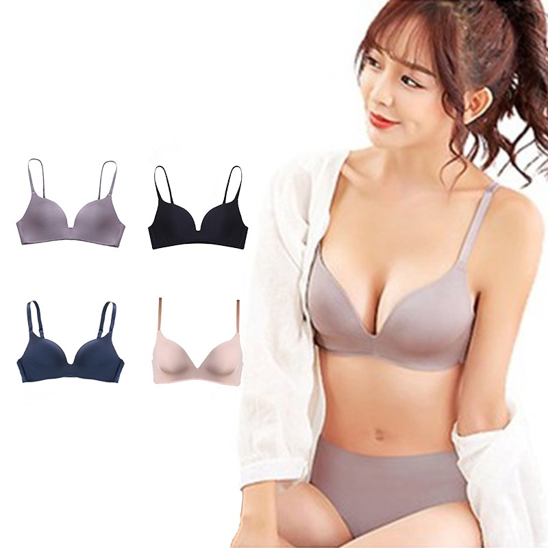 Áo bra Varsbaby Nyaman d247 nâng nực cổ V sâu liền mạch