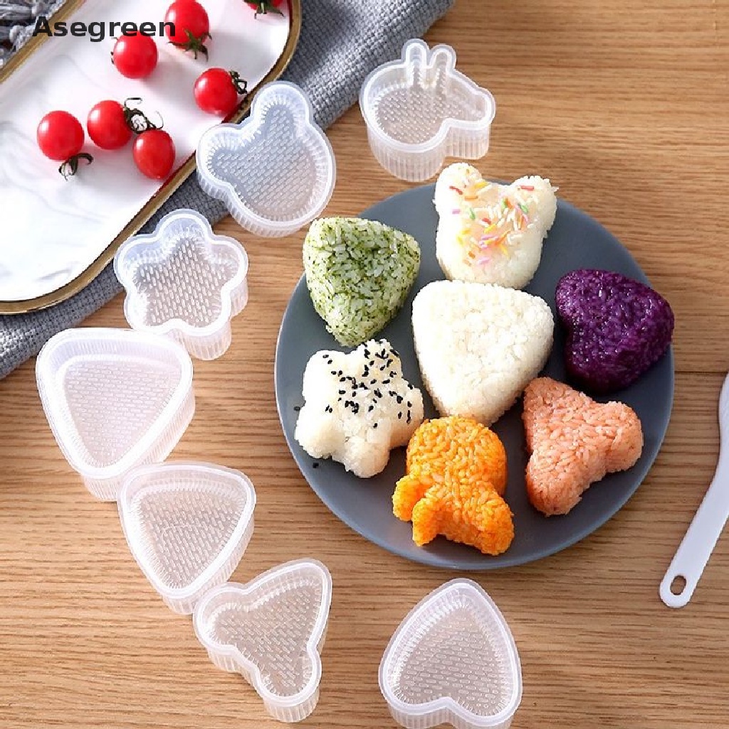 Khuôn Làm Cơm Cuộn Sushi Hình Hoạt Hình Dễ Thương