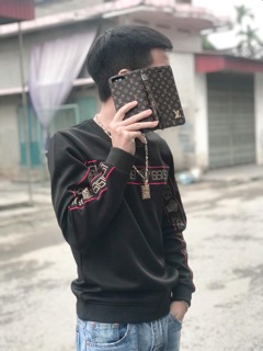 Ốp da điện thoại iphone 7plus Lv