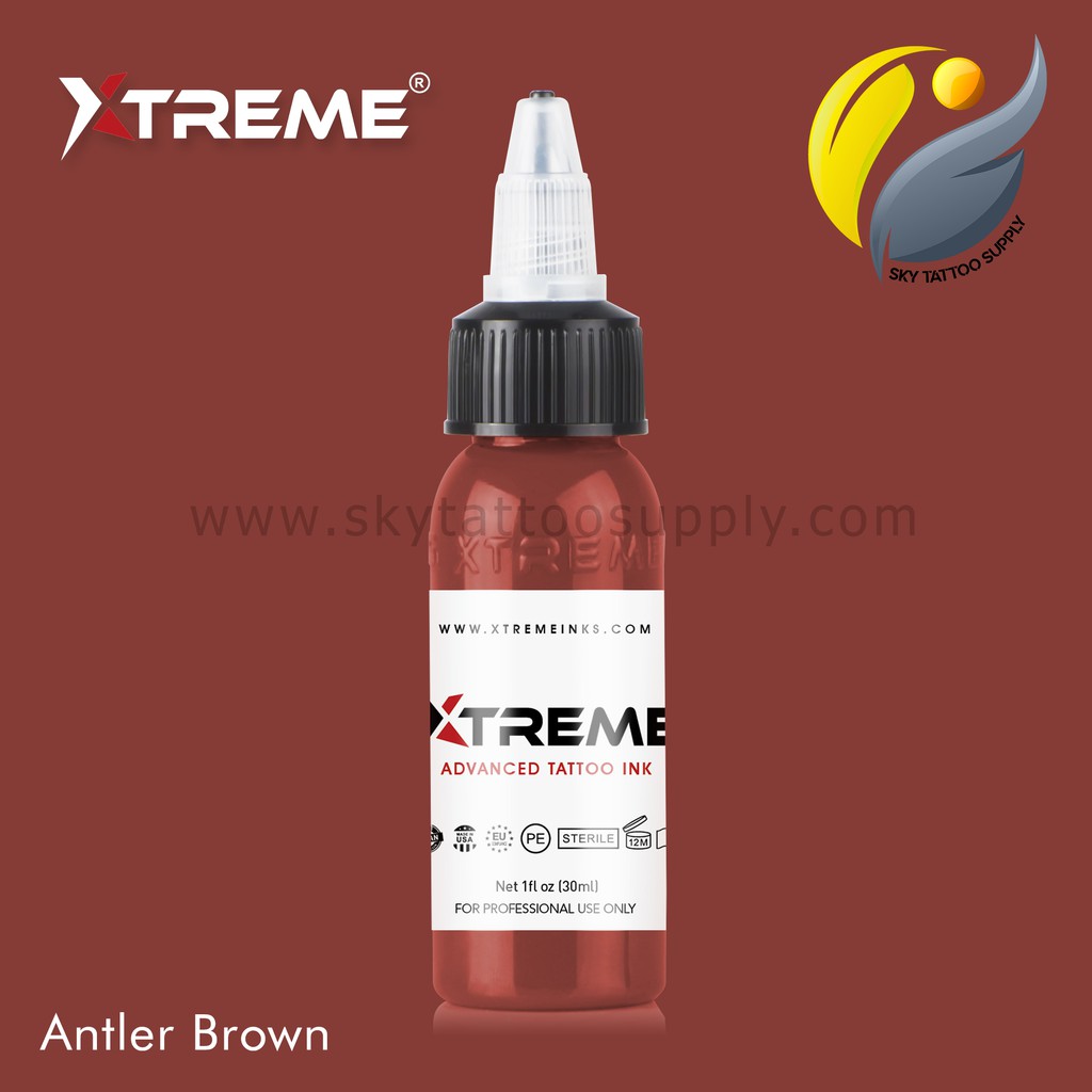 Mực Xăm Màu Nâu - XTREME INK Chính Hãng USA