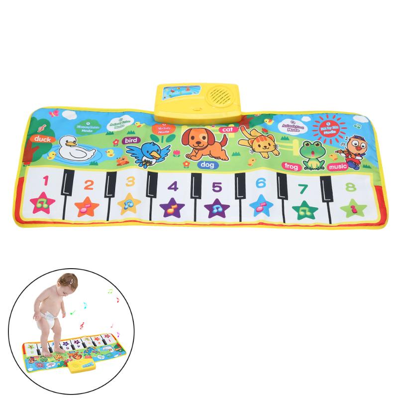 Thảm Âm Nhạc Hình Đàn Piano Cho Bé Tập Bò
