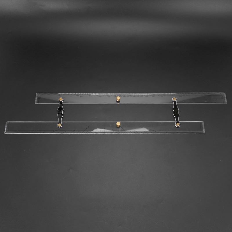 Thước hàng hải Thước song song Biểu đồ hàng hải Điểm ánh xạ thước song song để kéo thước song