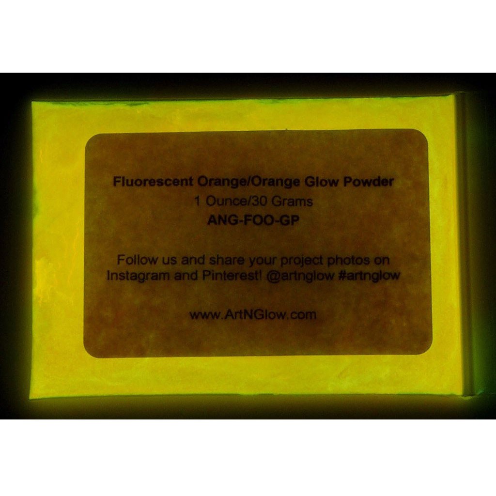 Bột dạ quang phát sáng màu tự chọn pha Epoxy Resin loại 50g