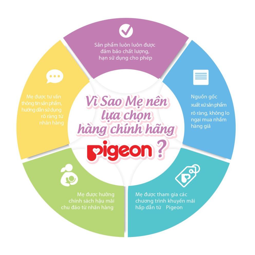 Ti ngậm silicone Pigeon bước 2 ( 5- 8 tháng)