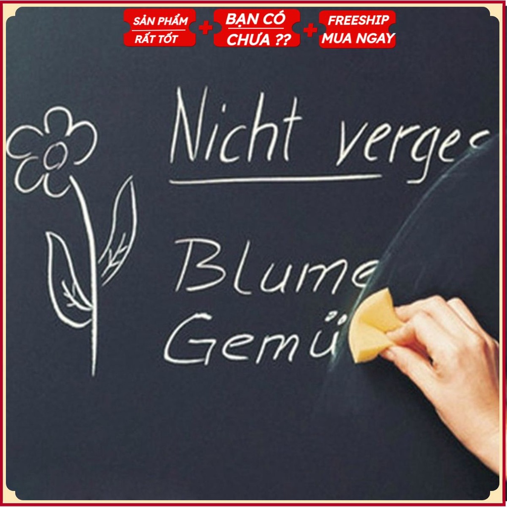 #Combo 03 BẢNG ĐEN Dán Tường 45x200cm Học Tập, Họp Văn Phòng - Decal Bảng Viết Có Thể Xóa
