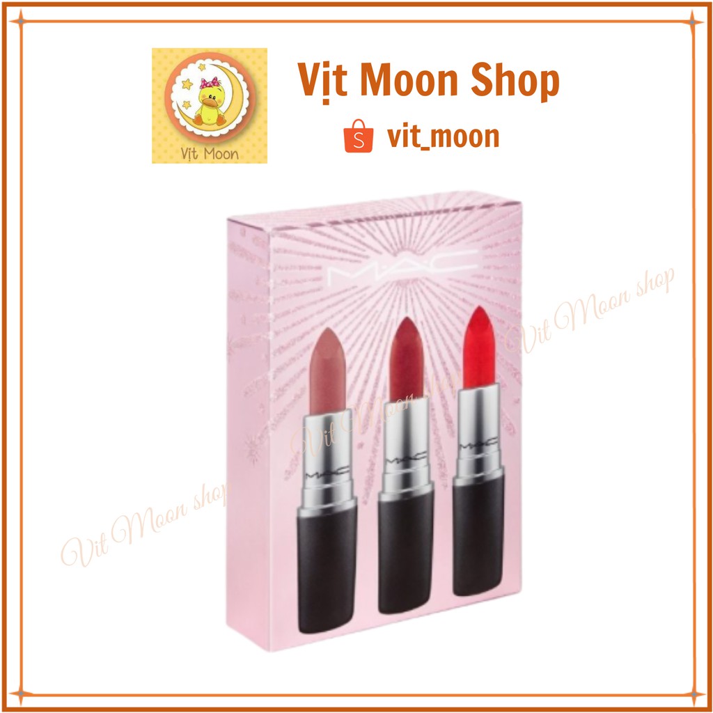 son 3 màu velvet tách set vitmoon hàng sẵn