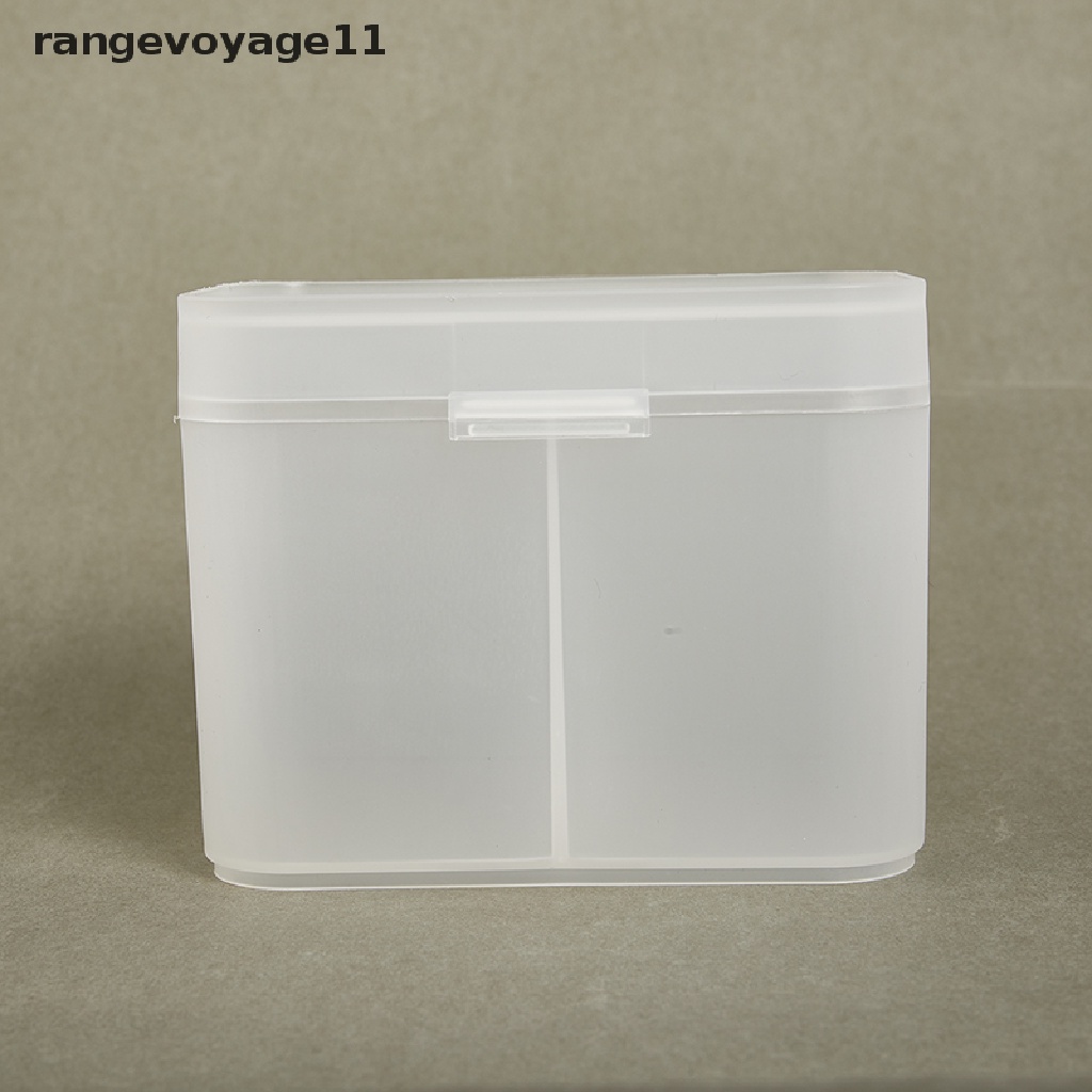 Hộp Đựng Bông Tẩy Trang / Bông Tẩy Trang Hai Ngăn Tiện Dụng