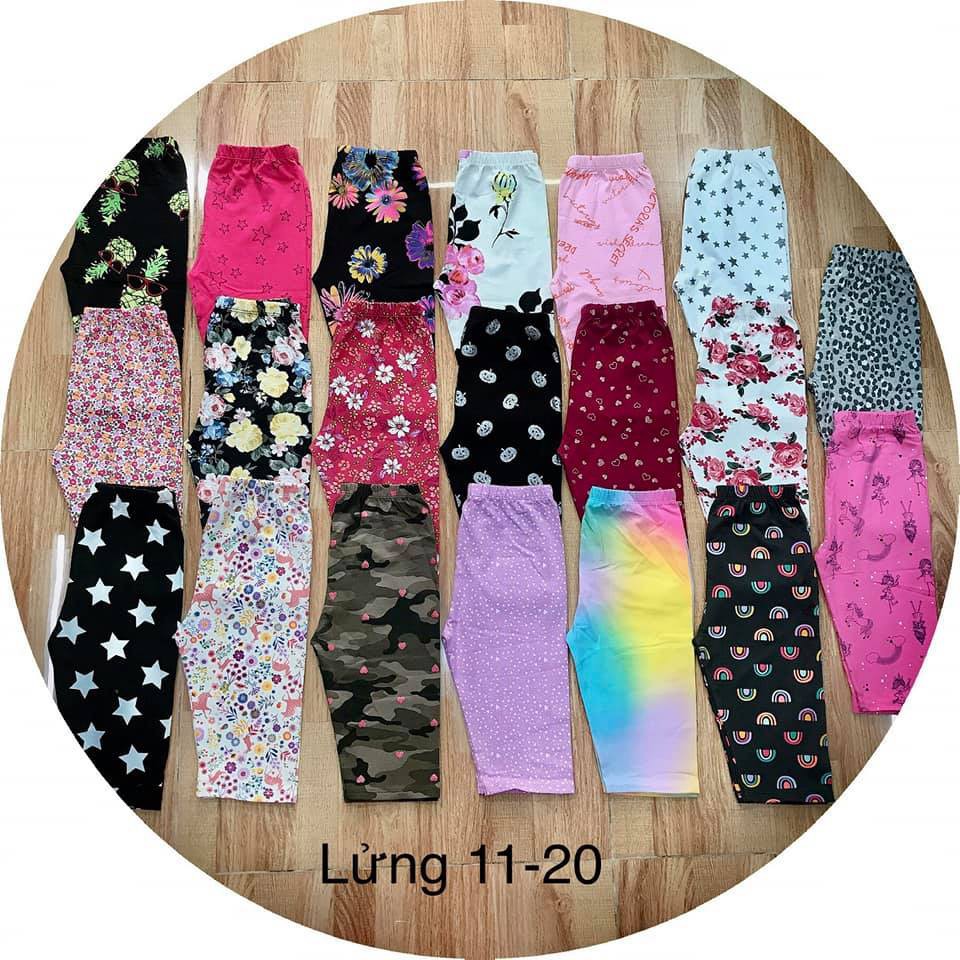 Quần Legging Lửng Xuất Dư Size Đại