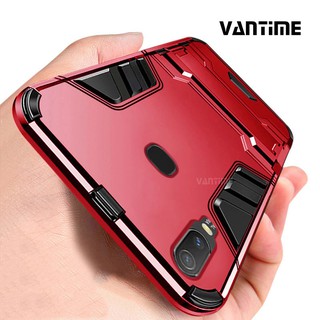 Ốp điện thoại cứng chống sốc có giá đỡ cho Vivo Y11 2019