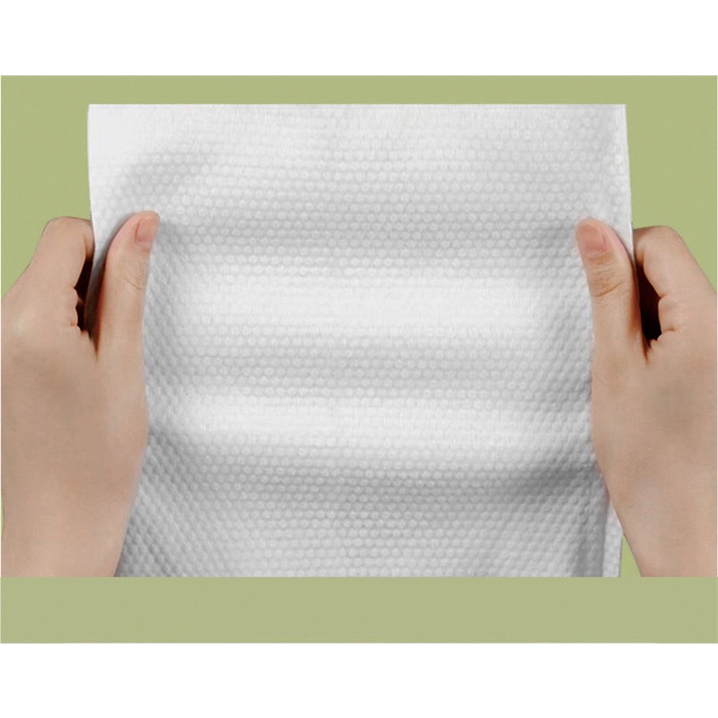 Khăn lau mặt xanh, khăn giấy tẩy trang khô đa năng dùng 1 lần mềm mại (tuyển sỉ).