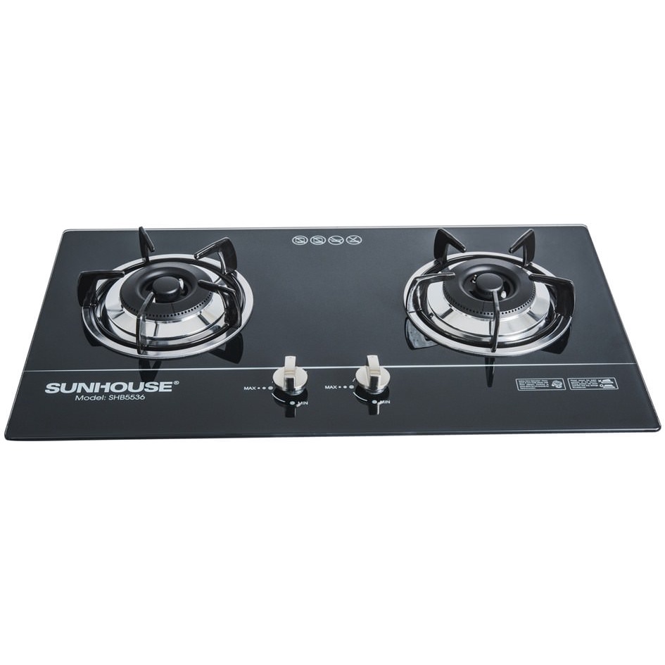 Bếp gas âm kính Sunhouse SHB5536 bảo hành tại nhà trên toàn quốc