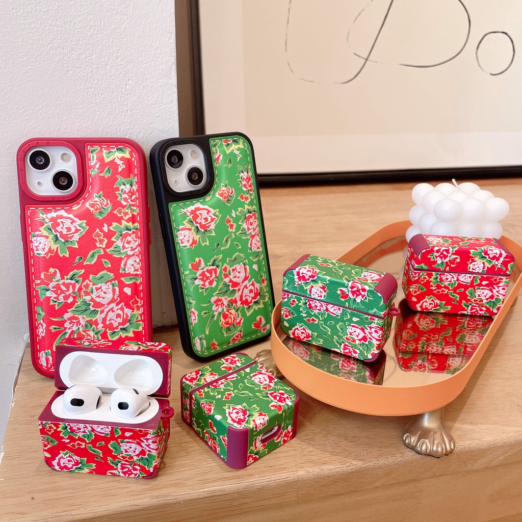 Vỏ Bảo Vệ Hộp Đựng Tai Nghe compatible AirPods 3 2 3rd + Hộp Đựng Tai Nghe compatible AirPods2Gelinas3