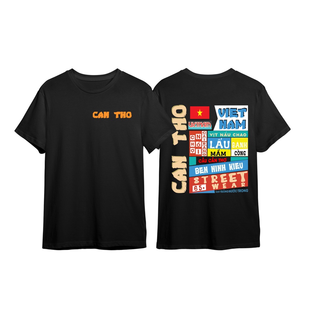 Áo thun unisex nam nữ hình SÀI GÒN, HÀ NỘI Siêu chất, siêu đẹp, Chất cotton co giãn 4 chiều thoáng mát thoải mái - AD