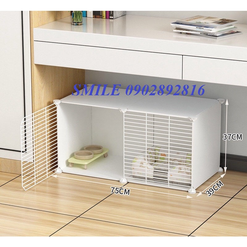 CHUỒNG,LỒNG,NHÀ LƯỚI THÉP GHÉP SƠN TĨNH ĐIỆN DÀNH CHO THÚ CƯNG CHÓ MÈO NHIỀU MÀU