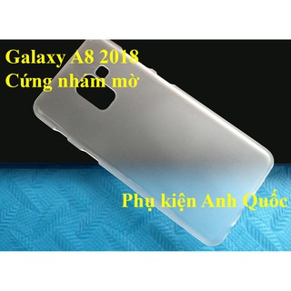 Ốp lưng Sam sung A8 2018/ A8 plus 2018 nhựa CỨNG NHÁM MỜ