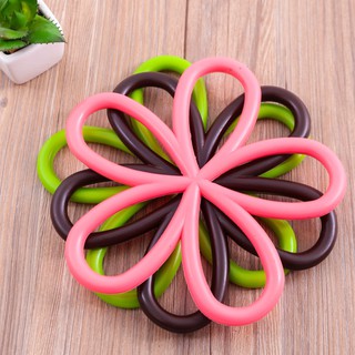 Miếng lót nồi silicon hình hoa