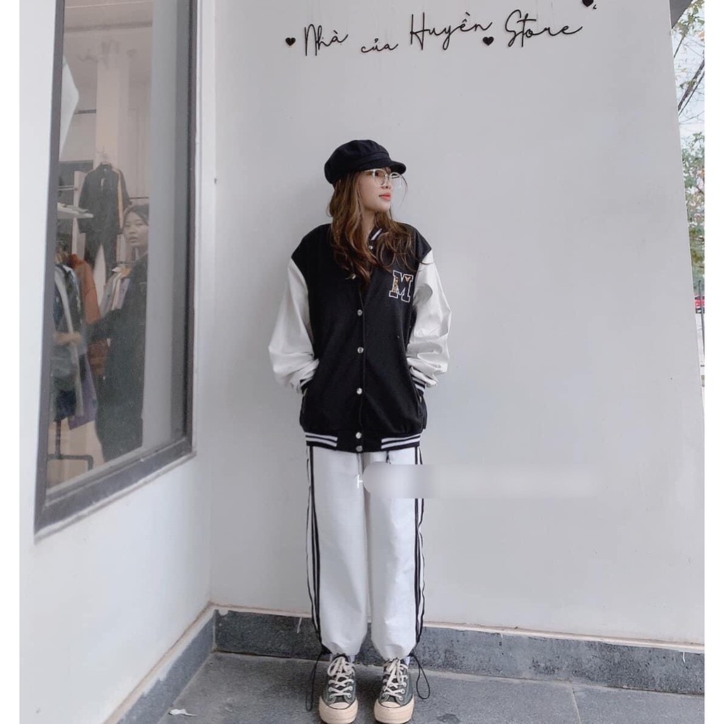 ❤FREE SHIP❤ HÀNG MỚI VỀ | Áo Nỉ Phối Tay Da Chữ M - Áo Nỉ Phối Tay Da Chữ M Chất Đẹp, Form Chuẩn | BigBuy360 - bigbuy360.vn