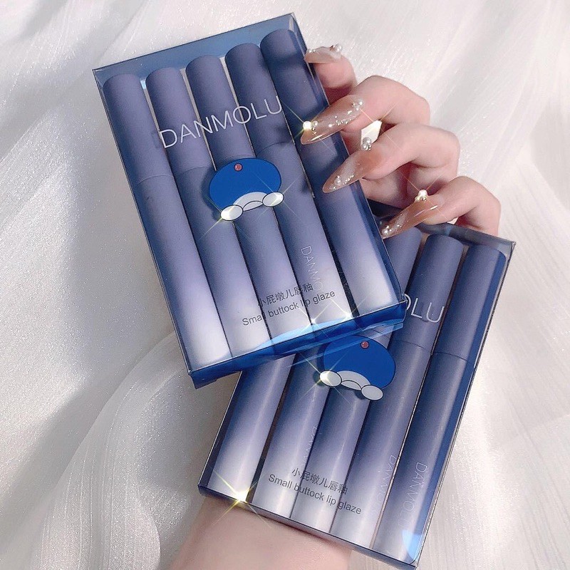 Set 5 cây son kem lì chống thấm nước Vongee version purple