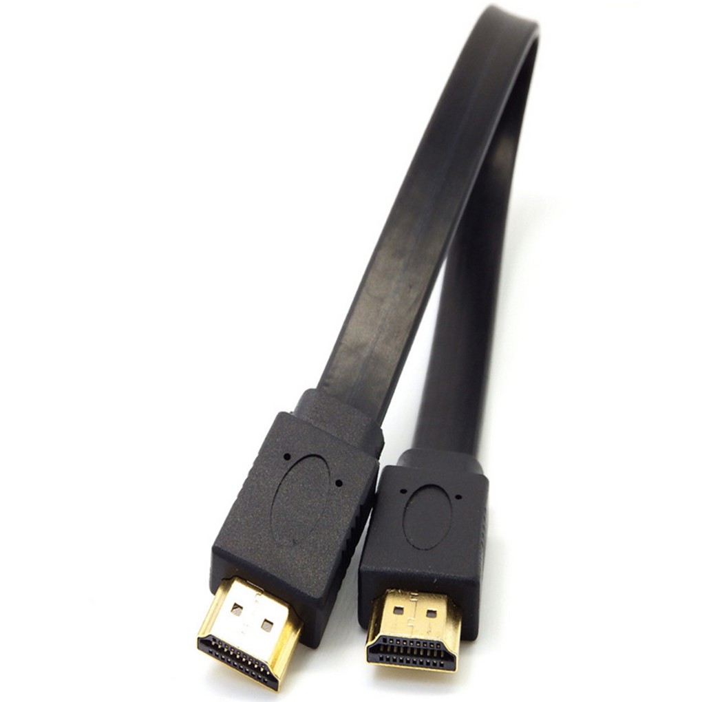 30cm 1.4V HDMI Cable High speed Gold Plated 1080P 3D Flat HDMI Cable PS4 xbox Projecr HDTV