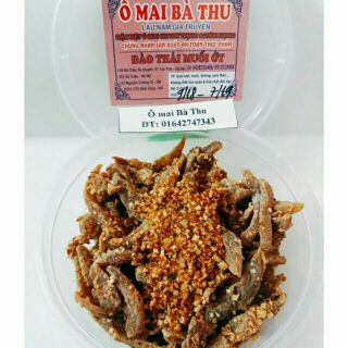 (TÚI 1KG) ĐÀO THÁI MUỐI ỚT + 🎁