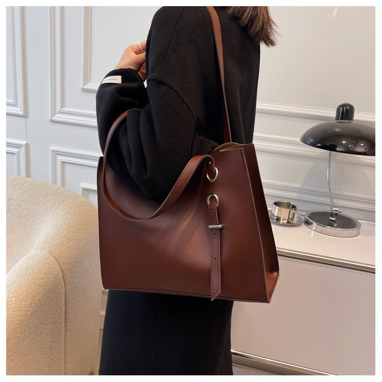 Túi xách tote da nữ giá rẻ size to đựng vừa A4 đeo vai đẹp đi chơi đi làm thời trang hàn quốc DC523