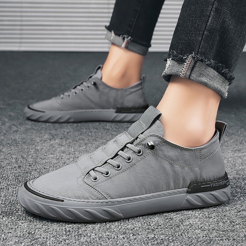 Giày thể thao nam vải canvas mỏng thoáng khí chống trượt thoải mái thời trang mùa hè