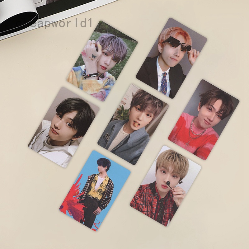 Set 8 Thẻ Hình Các Thành Viên Nhóm Nhạc Kpop NCT Dream Photocards Jisung