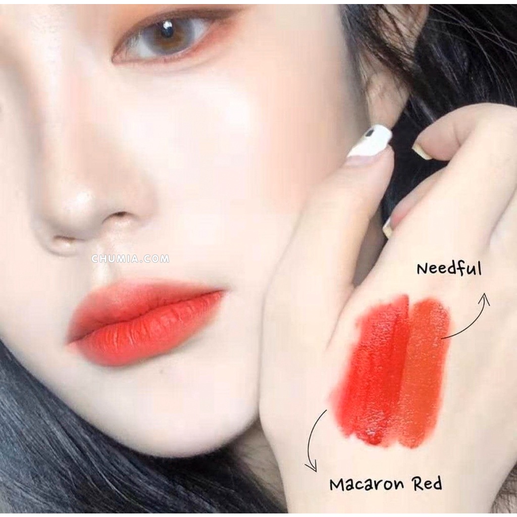 Son kem lì 3CE Lip Tint môi lâu trôi không trôi giá rẻ học sinh bộ trang điểm chính hãng SON chumia