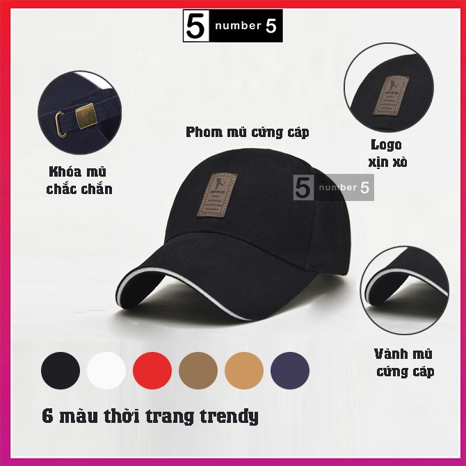 Mũ Lưỡi Trai Nón Lưỡi Trai Thời Trang Đánh GOLF Hàn Quốc Ediko