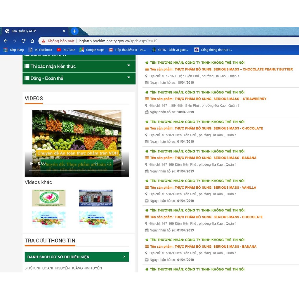 Sữa Tăng Cân Serious Mass Gainer 12lbs