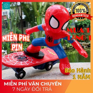 💥MUA 1 TẶNG 1💥 Người nhện trượt ván theo nhạc tự động thông minh