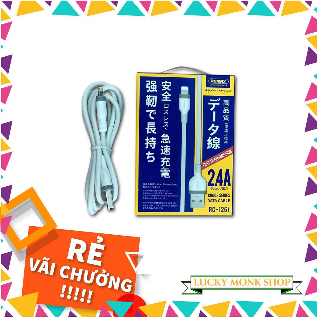 CÁP REMAX IP 1M RC-126M