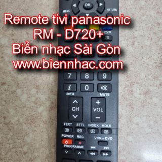 Điều khiển - remote tivi Panasonic RM D720+