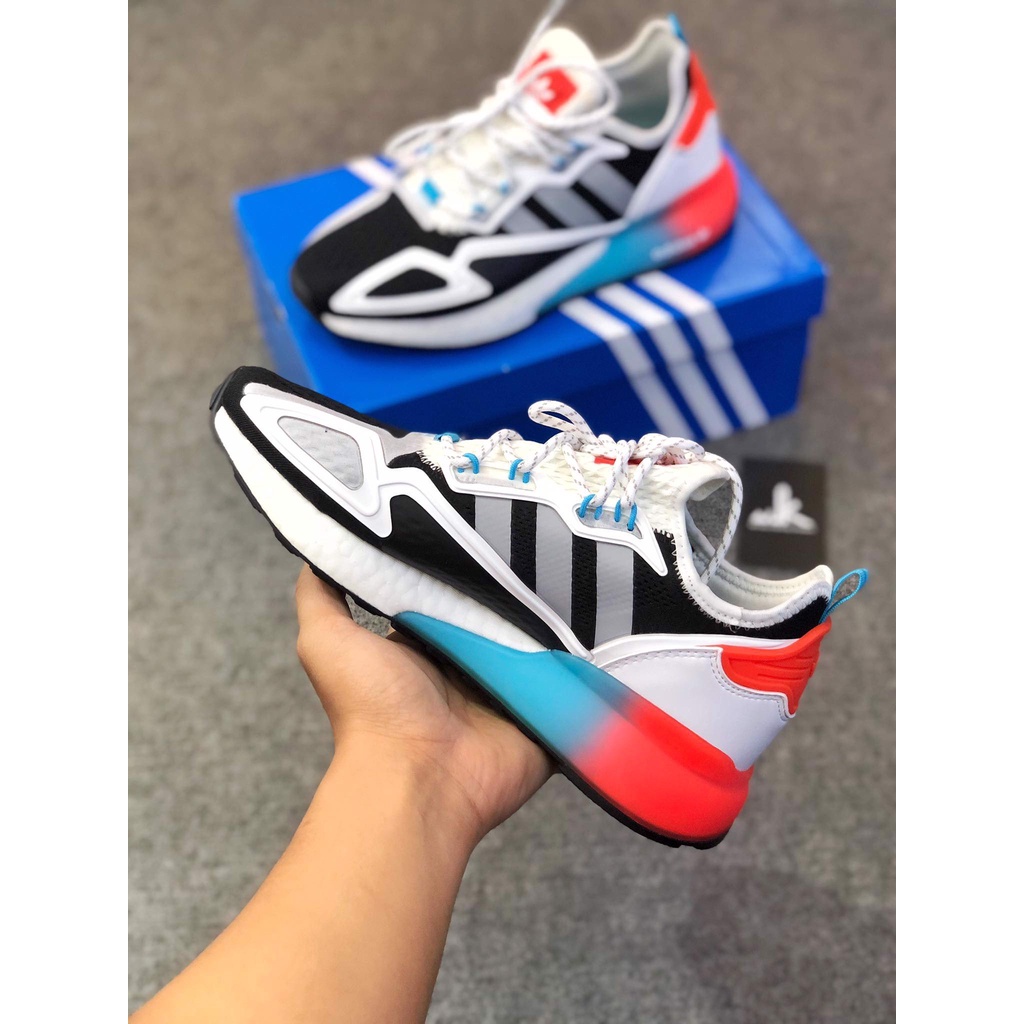 Giày Adidas ZX 2K Boost White Multi FY2012
