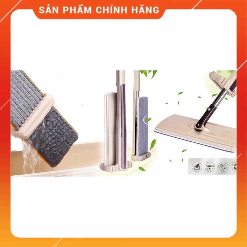 CÂY LAU NHÀ TỰ VẮT THÔNG MINH (TẶNG KÈM 1 BÔNG LAU)