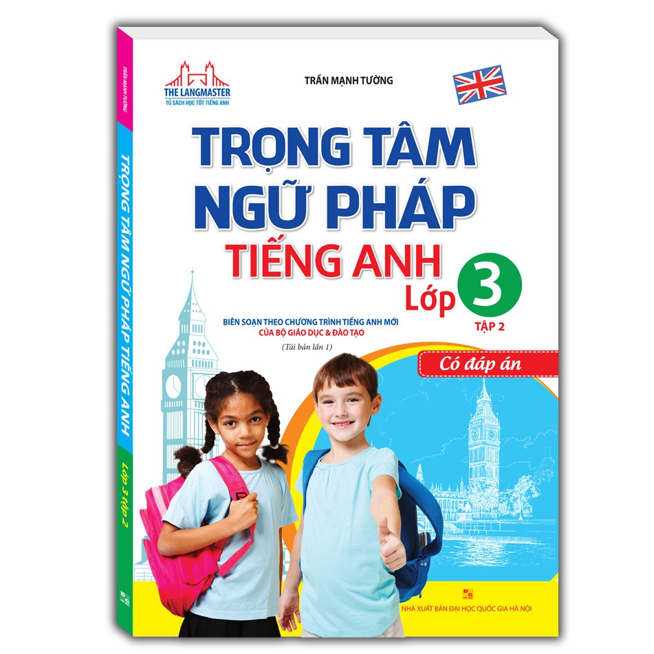 Sách -Trọng tâm ngữ pháp tiếng Anh lớp 3 tập 2
