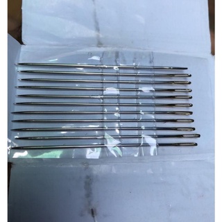 Kim thêu kim khâu đích vàng 7cm Gold Eye nhập Nhật không gỉ set