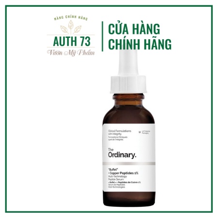 Serum lão hoá, tái tạo da - "Buffet" + Copper peptides 1% - The Ordinary