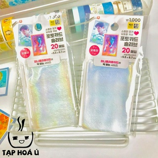 Sleeve hologram daiso hàn có sẵn nhiều loại