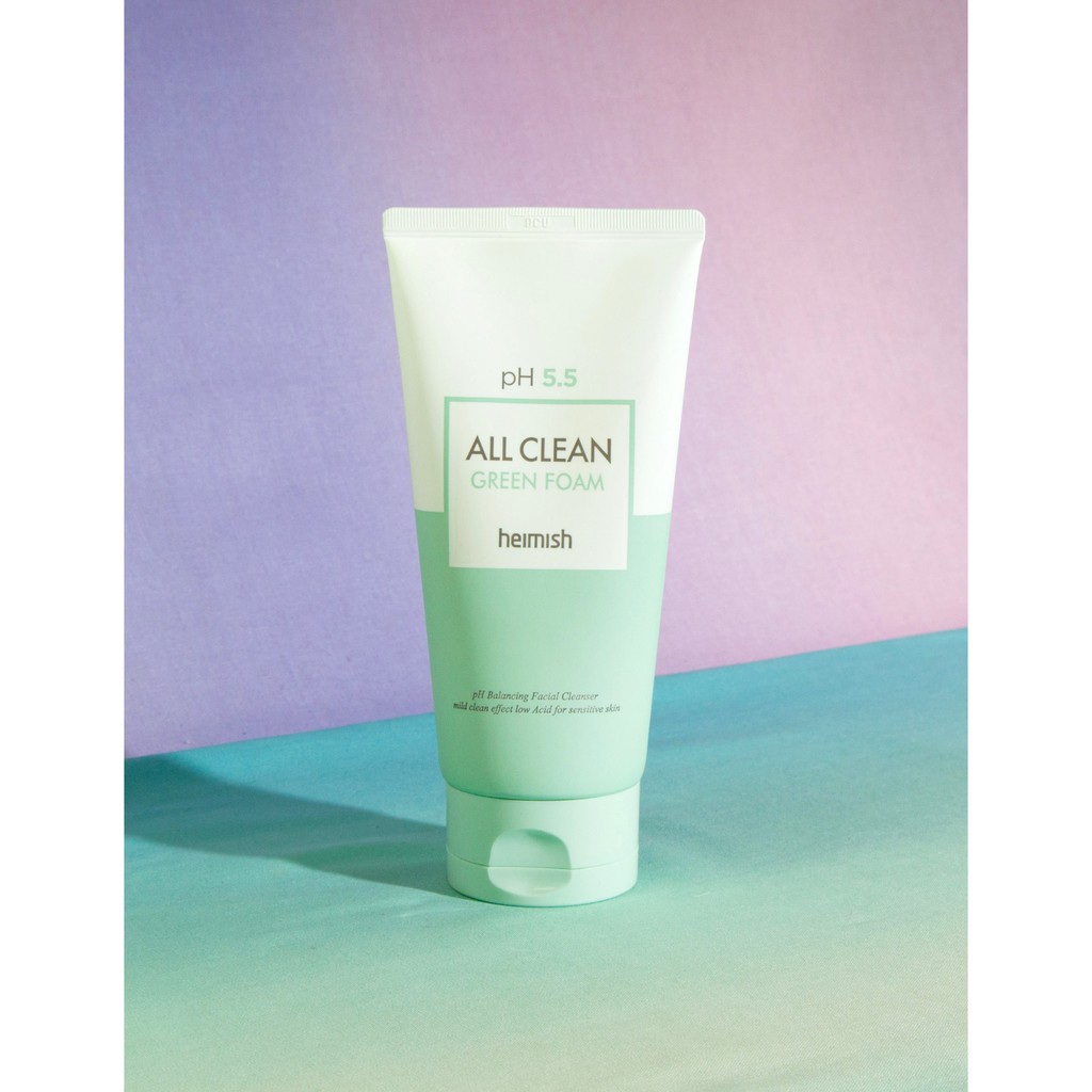 Sữa Rửa Mặt Heimish pH 5.5 All Clean Green Foam 150ml | BigBuy360 - bigbuy360.vn